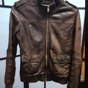 Leather jacket Timberland